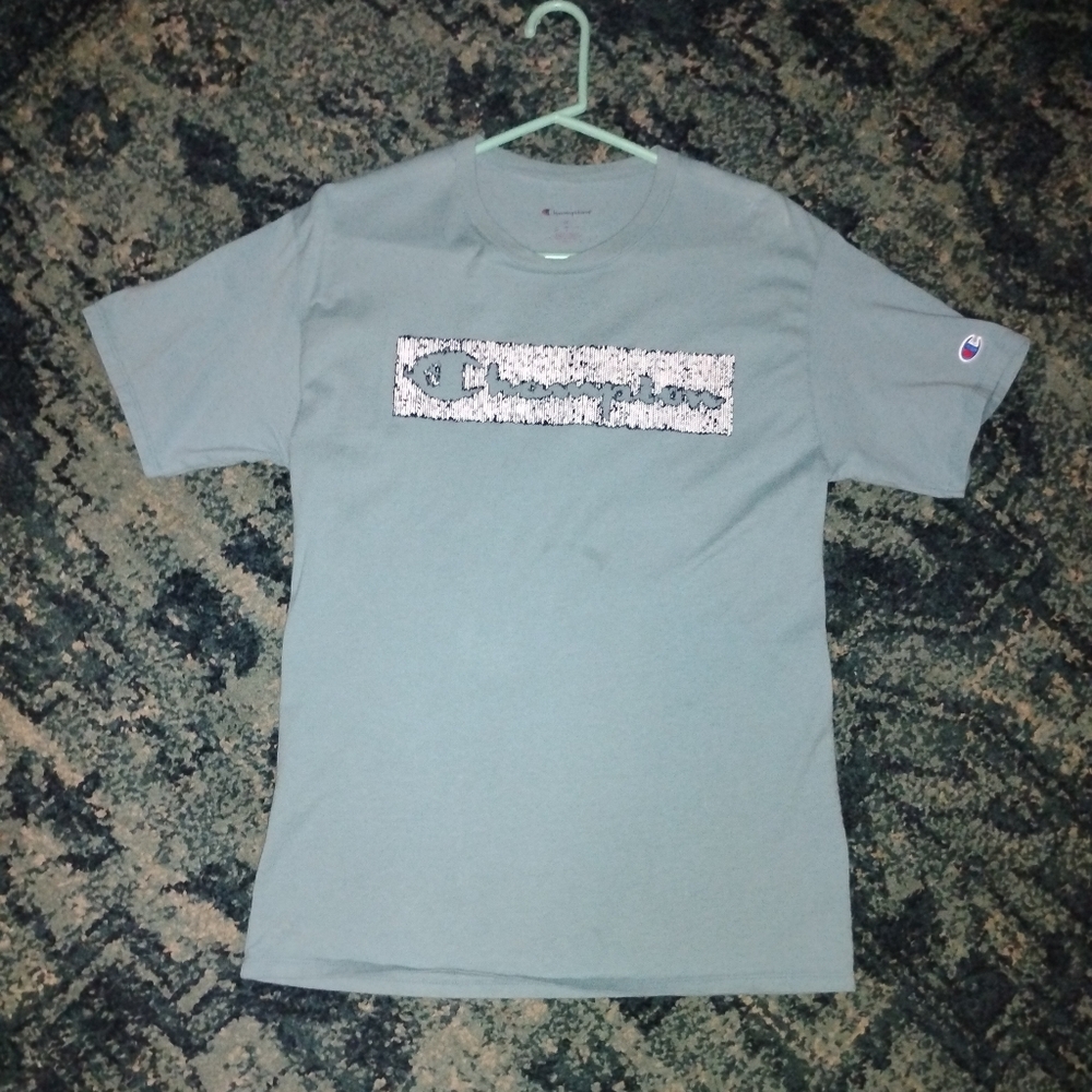 Champion|Light Gray Short Sleeve Tee - Picture 1 of 3
